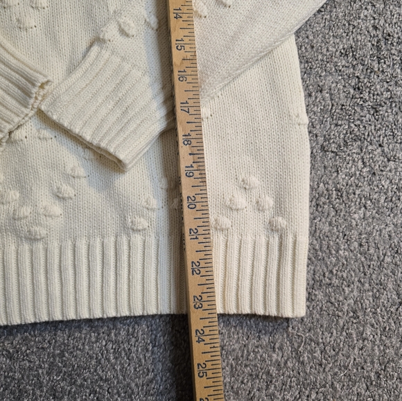 St John's Bay Vintage Knit Crewneck Sweater Countryside Chic Coastal Boho - Picture 5 of 6